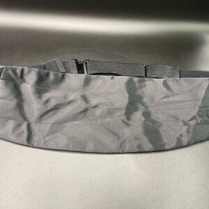 Calvin Klein Cumberbund Adjustable Broad Waist Sash Tuxedo Accessory Black